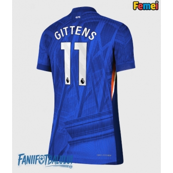 Chelsea Jamie Gittens #11 Tricou Fotbal Replică 2025-26 Femei Acasa
